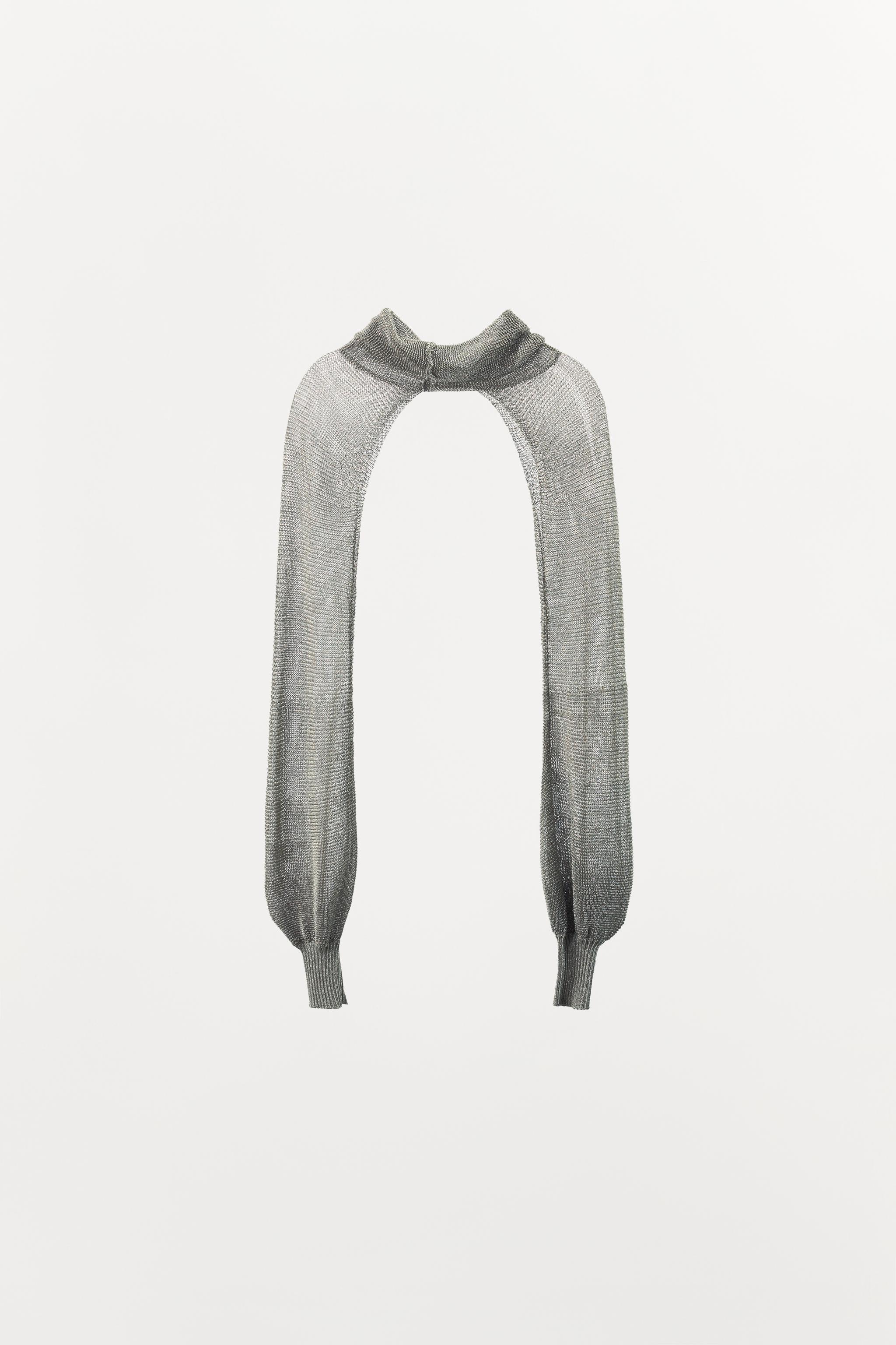 METALLIC THREAD MESH ARM WARMERS - LIMITED EDITION